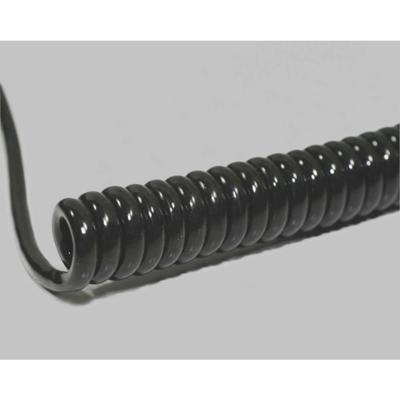 BKL Electronic 1506229 Spiraalkabel Li12Y11Y 1200 mm / 4800 mm 6 x 0.25 mm² + 6 x 0.25 mm² Zwart 1 stuk(s)