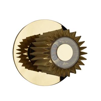 DCW Editions In the Sun Wandlamp 190 - Goud - Goud DCW Editions In the Sun Wandlamp 190 - Goud - Goud