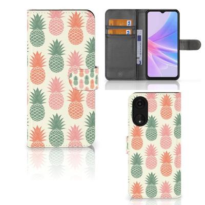 OPPO A78 5G | A58 5G | Book Cover | Ananas OPPO A78 5G | A58 5G | Book Cover | Ananas
