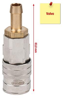 KS Tools 460.1750 Koelervul- en aftapaansluiting voor Volvo KS Tools 460.1750 Koelervul- en aftapaansluiting voor Volvo