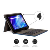 Tablet en toetsenbord Case Nilox NXFU003 10.5" Blauw Zwart - thumbnail