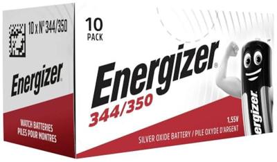 Energizer Knoopcel 344 1.55 V 1 stuk(s) 100 mAh Zilveroxide E001092107 Energizer Knoopcel 344 1.55 V 1 stuk(s) 100 mAh Zilveroxide E001092107