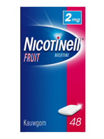 Nicotinell Kauwgom fruit 2 mg (48 st) - thumbnail