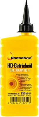 Hanseline hd transmissie-olie "sae 30" hd-gear oil sae 30 250 ml