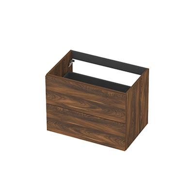 INK - Onderkast 2L Decor Softclose Tbv Greep - 700x450x520 Mm - Noten