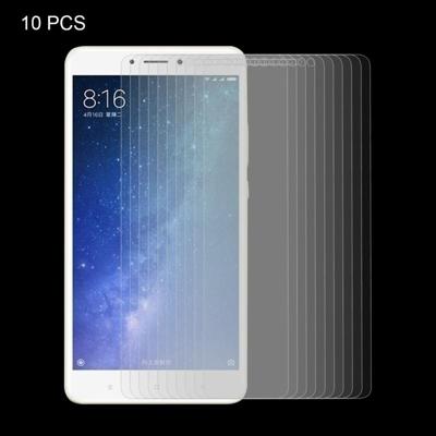 10 stuks voor Xiaomi Mi Max 2 0.3 mm 9H oppervlaktehardheid 2.5D Explosieveilig niet-volledig scherm getemperd glas scherm Film
