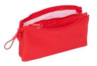 Pennenetui met 3 vakken Atlético Madrid Rood 22 x 12 x 3 cm - thumbnail