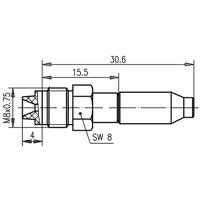Telegärtner 100027735 100027735 FME-connector Bus, recht 50 Ω 1 stuk(s) - thumbnail