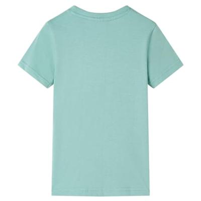 Kindershirt 104 lichtkakikleurig