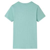 Kindershirt 104 lichtkakikleurig - thumbnail