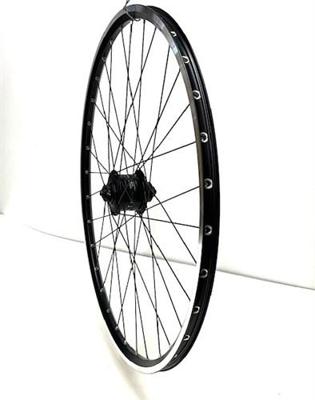 Shimano Voorwiel 28 inch 622 zwart gesl. zwarte spaak naafdynamo centerl