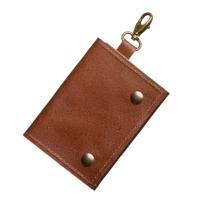 The Hantler Memory card holder Whiskey brown / Brass, 3x SD + 2x CF - thumbnail