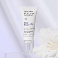 Borlind Natu collagen boost plum lip serum 15 Milliliter - thumbnail