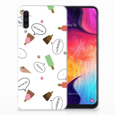 Samsung Galaxy A50 | Siliconen Case | IJsjes