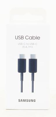 Samsung 5A USB-C naar USB-C Kabel (1m) Oplader Zwart - thumbnail