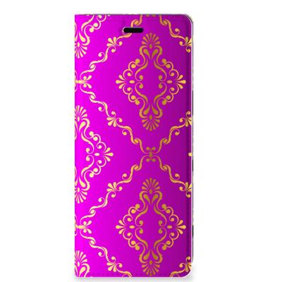 Telefoon Hoesje Sony Xperia 5 Barok Roze Telefoon Hoesje Sony Xperia 5 Barok Roze