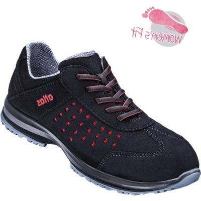 Atlas Werkschoen GX 133 S1 | Zwart/Rood | Maat 37 - 4043692316956