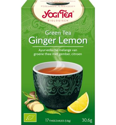 Yogi Tea Green Tea Ginger Lemon