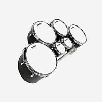 Evans TT13MXW MX White Marching Tenor Drumvel, 13 inch - thumbnail