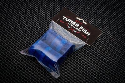 Tuner Fish Cymbal Felts Blue 10-pack