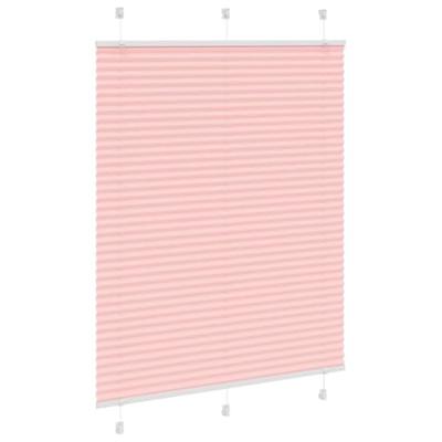 Pliss rolgordijn 110x150cm stofbreedte 109,4cm polyester roze