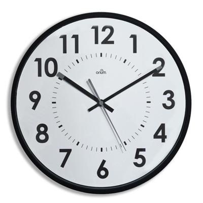 Orium by CEP wandklok, quartz, diameter 30 cm, zwart