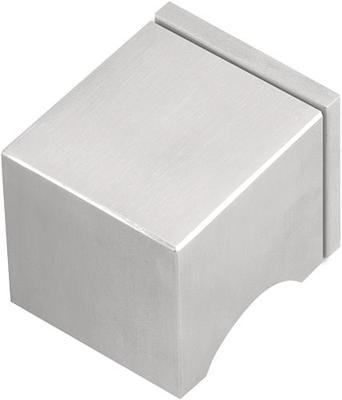 Formani Square LSQ51D voordeurknop draaibaar op rozet - mat RVS