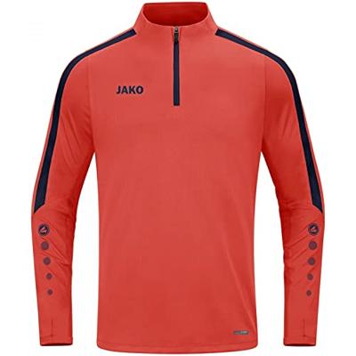 JAKO 8623K Ziptop Power Kids - Flame/Marine - 128