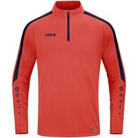 JAKO 8623K Ziptop Power Kids - Flame/Marine - 128 - thumbnail