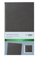 Sigel Rekeningmap RM101 Antraciet 13 cm x 23 cm 1 stuk(s) - thumbnail
