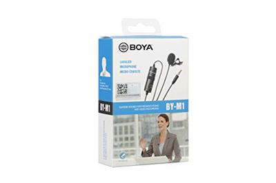 BOYA BY-M1 dasspeld-microfoon voor smartphone en camera - thumbnail