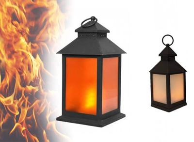 Led lantaarn Flame effect - 24 leds
