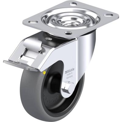 Blickle LE-TPA 102G-FI-ELS Zwenkwiel met rem Wieldiameter: 100 mm Draagvermogen (max.): 70 kg 1 stuk(s)
