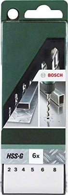 Bosch Accessoires 6-Delige Metaalboorset HSS-G | Din 338 - 2609255060 - thumbnail