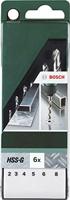 Bosch Accessories 2609255060 HSS Metaal-spiraalboorset 6-delig Geslepen DIN 338 Cilinderschacht 1 set(s) - thumbnail
