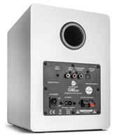 wavemaster CUBE NEO white - rek-luidsprekersysteem (50 Watt) met Bluetooth-streaming, digitale aansluiting en IR-afstandsbediening, actieve boxen, gebruik voor TV/Tablet/Smartphone, wit (66381) - thumbnail