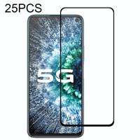 Voor Vivo IQOO Neo3 5G 25 PC's full glue full screen tempered glass film - thumbnail