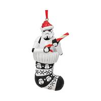 Star Wars - Stormtrooper in Stocking Hanging Ornament - thumbnail