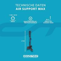 CONTEC vloerpomp "air support max" ct hand compressor air support max black/blue - thumbnail