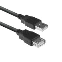 ACT AC3040 USB Verlengkabel USB-A Male/USB-A Female - 1,8 meter - thumbnail