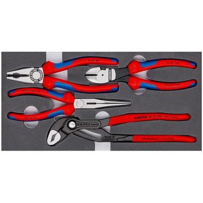 KNIPEX tangen-set basic 00 20 01 v15 tangenset (4-delig)