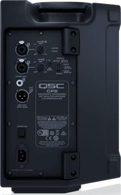 QSC CP8 luidsprekers, versterkt, 20,3 cm, klasse D, 500 W RMS