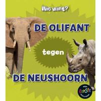 De olifant tegen de neushoorn (Hardback) - thumbnail