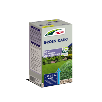 DCM Groen kalk voor gazon - 4 kg