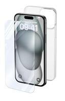 Cellularline Protection Kit iPhone 15 Clear - thumbnail
