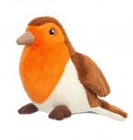Aurora knuffel Mini Flopsie roodborstje 20,5 cm - thumbnail