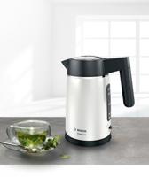Bosch DesignLine waterkoker 1,7 l 2400 W Zwart, Zilver - thumbnail