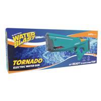 Overige Merken Waterblast elektrische waterpistool tornado + 600 ml bellenblaas groen - thumbnail