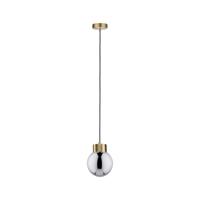 Paulmann Linja 79743 Hanglamp LED E27 20 W Messing (geborsteld), Rook - thumbnail