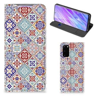 Samsung Galaxy S20 | Standcase | Tiles Color Samsung Galaxy S20 | Standcase | Tiles Color